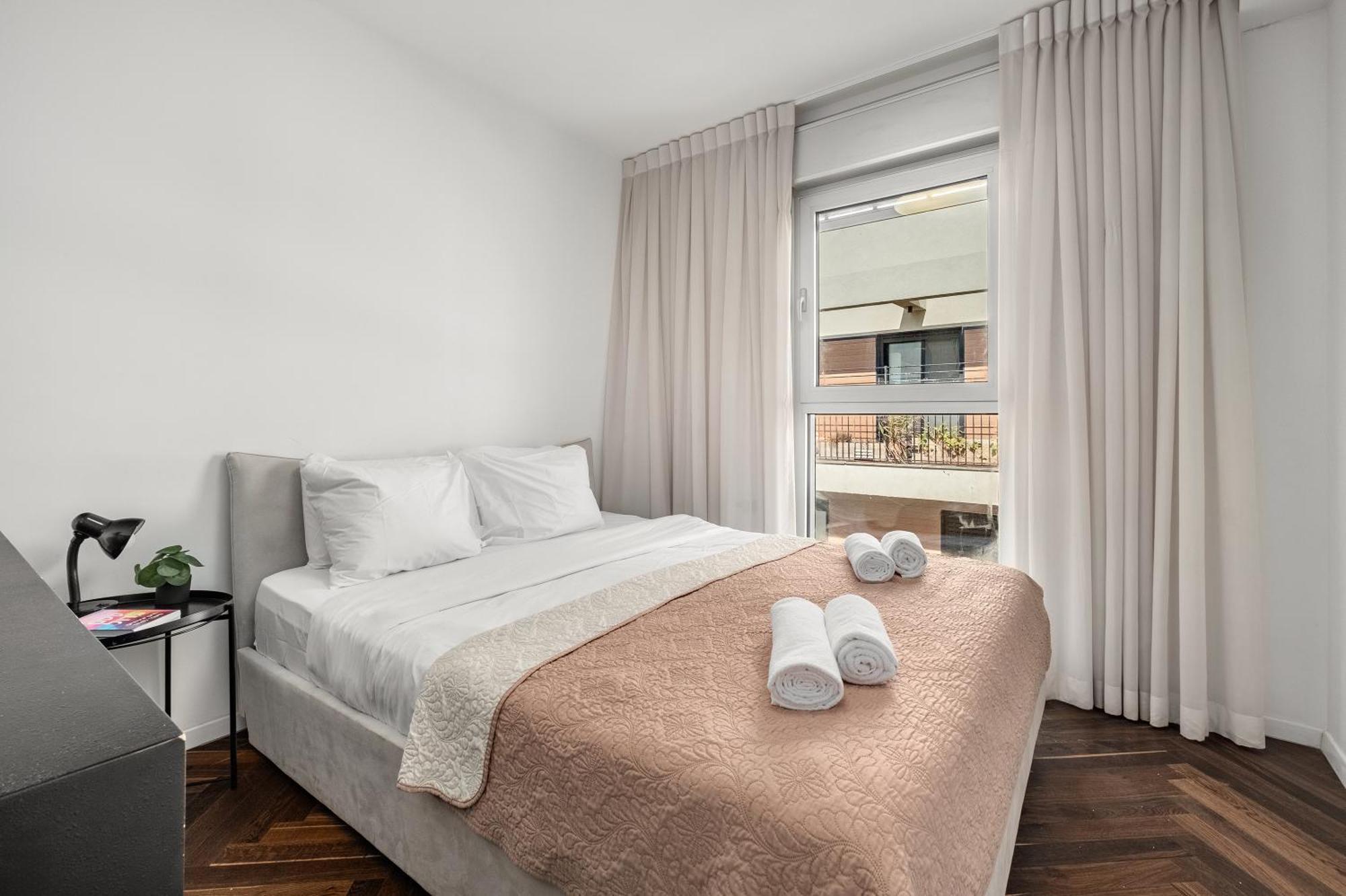 Penthouse 3Br + Roof Top + Parking - On The Beach Hajfa Zewnętrze zdjęcie